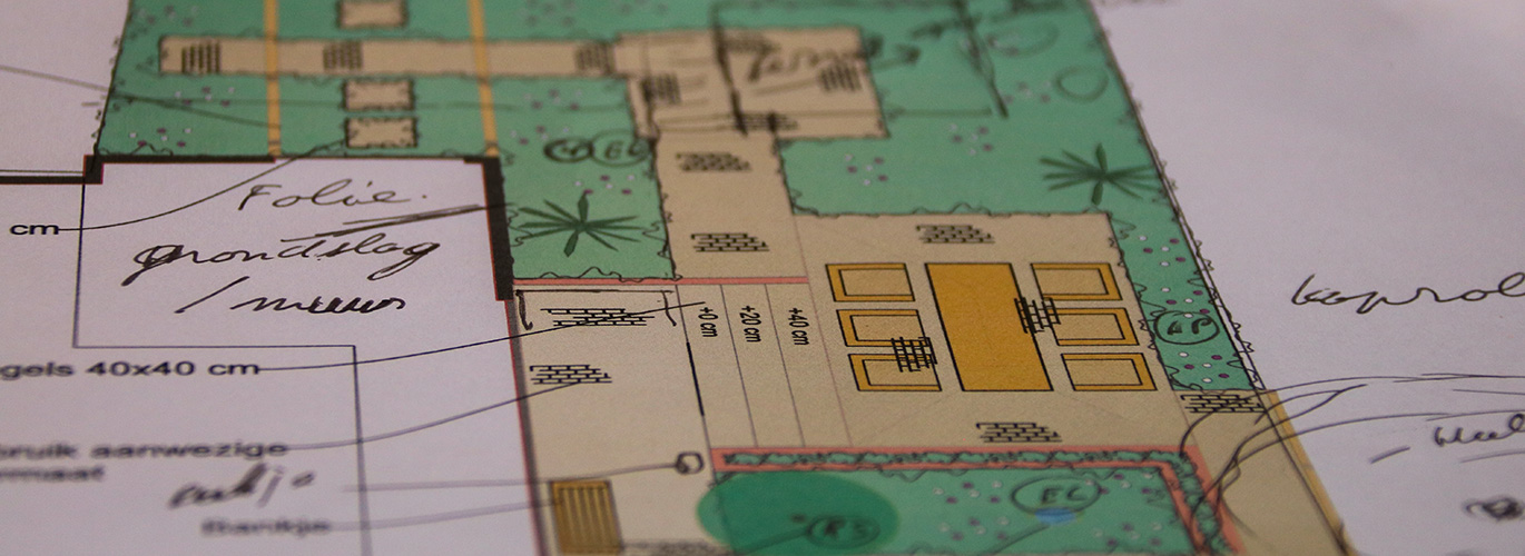 Een tuinontwerp naar jouw wensen